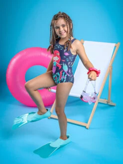 Lustiger Badeanzug Für Mädchen Meerjungfrau 11 Lustiger Badeanzug Für Mädchen Meerjungfrau -Dedoles LIttle Mermaid 2