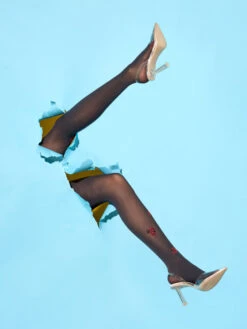 Lustige Nylonstrumpfhosen Marienkäfer-Punkte -Dedoles Ladybug Dots 1