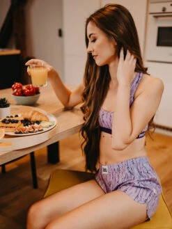 Lustige Damenbralette Lavendel -Dedoles Lavender 5