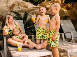 Lustige Badeshorts Für Jungen Zitronen -Dedoles Lemons 10