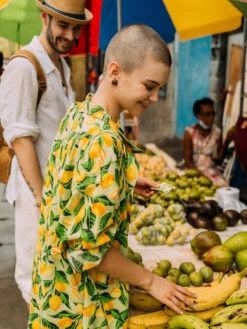 Lustiges Hemdkleid Zitronen -Dedoles Lemons 1