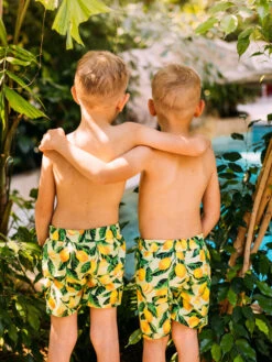 Lustige Badeshorts Für Jungen Zitronen -Dedoles Lemons 20