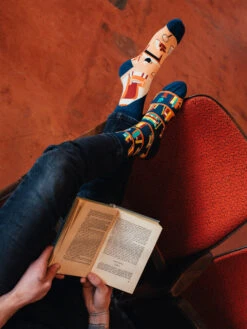 Lustige Socken Bibliothek -Dedoles Library 3
