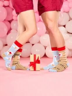 Lustige Socken Liebespost -Dedoles Love Mail 3