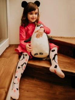 Lustige Strumpfhosen Für Kinder Liebespinguine -Dedoles Love Penguins 1