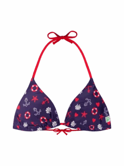 Lustiger Bikinioberteil In Triangelform Meeresstimmung