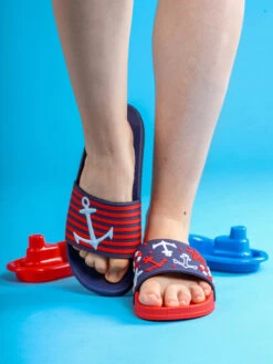 Lustige Pantoletten Meeresstimmung -Dedoles Maritime Mood