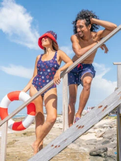 Lustiger Fischerhut Für Damen Meeresstimmung -Dedoles Maritime Mood 2 1