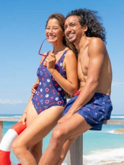 Lustiger Einteiliger Damenbadeanzug Meeresstimmung -Dedoles Maritime Mood 3