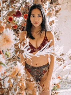 Lustige Höschen Mit Hoher Taille Wiesen Und Felder -Dedoles Meadows and Fields 4