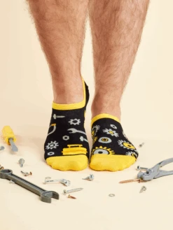 Lustige Sneakersocken Mechaniker -Dedoles Mechanic 1