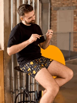Lustige Boxershorts Für Männer Mechaniker -Dedoles Mechanic 4