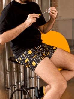 Lustige Boxershorts Für Männer Mechaniker -Dedoles Mechanic 5