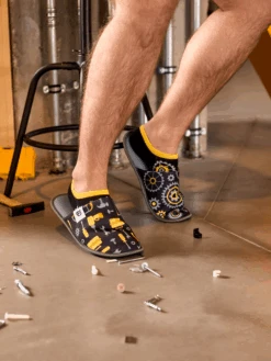 Lustige Hausschuhe Mechaniker 12 Lustige Hausschuhe Mechaniker -Dedoles Mechanic 6