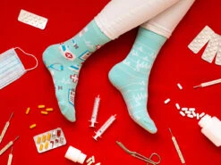 Lustige Socken Medizin -Dedoles Medicine 2