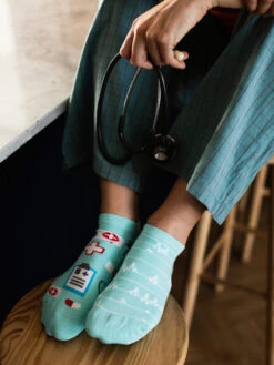 Lustige Knöchelsocken Medizin -Dedoles Medicine 4