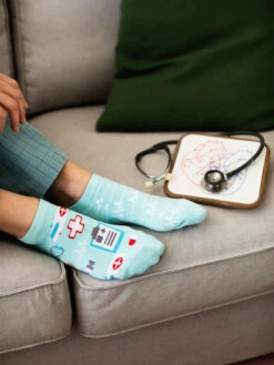 Lustige Knöchelsocken Medizin -Dedoles Medicine 6
