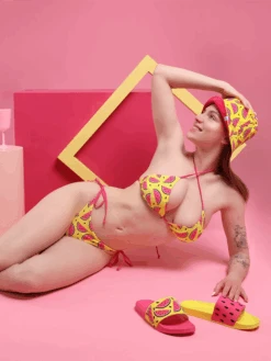 Lustiges Bikiniunterteil Saftige Wassermelone -Dedoles Melon 01 1