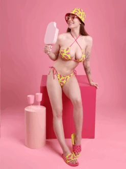 Lustige Pantoletten Saftige Wassermelone -Dedoles Melon 02