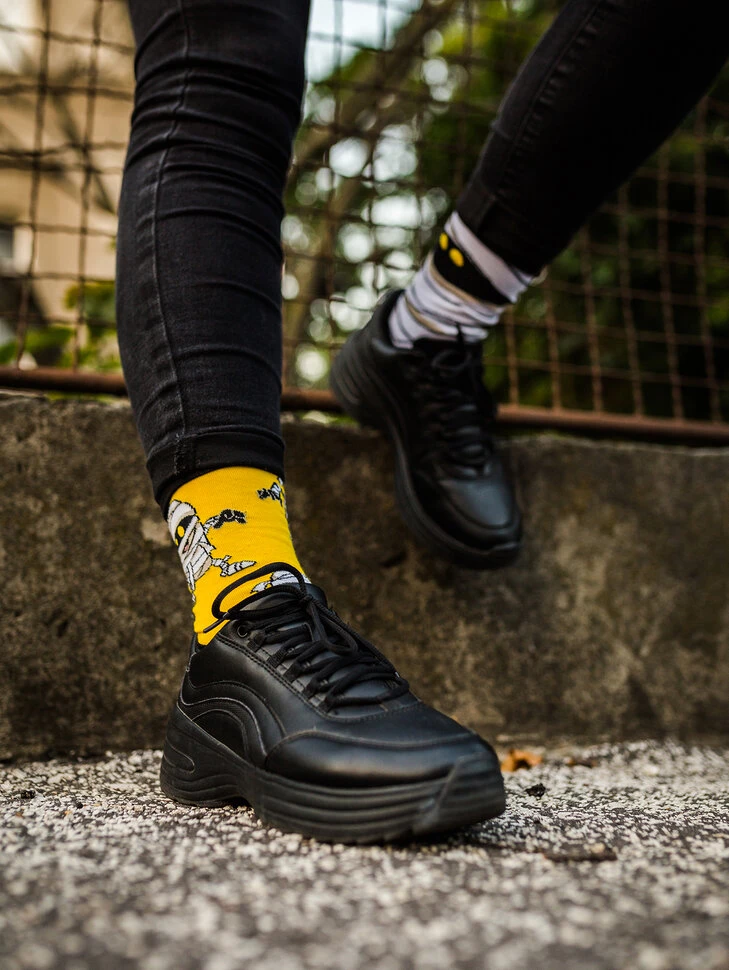 Lustige Socken Mumie 7 Lustige Socken Mumie – Bild 5