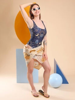 Lustiger Strandpareo Mystischer Himmel 11 Lustiger Strandpareo Mystischer Himmel -Dedoles Mystic Sky 2