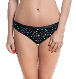 Lustige Damenhöschen Neonpunkte -Dedoles Neon Dors front