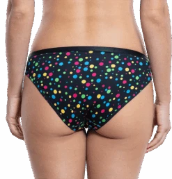 Lustige Damenhöschen Neonpunkte -Dedoles Neon Dots back