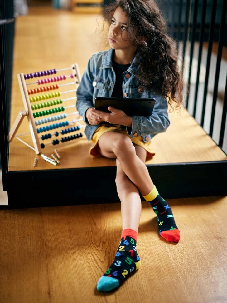 Lustige Kindersocken Zahlen 6 Lustige Kindersocken Zahlen – Bild 4