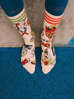 Lustige Sportsocken Old-School-Tattoo -Dedoles Old School Tattoo 5