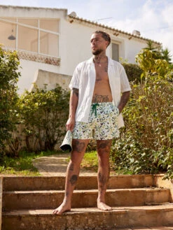 Lustige Badeshorts Für Männer Oliven -Dedoles Olives 2