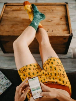 Lustige Boxershorts Für Männer Auf Der Strecke -Dedoles On the Road 3