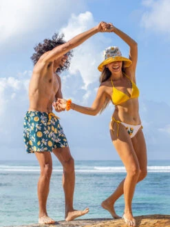 Lustige Badeshorts Für Männer Orangen -Dedoles Oranges 4 2