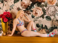 Lustige Damenbralette Orchidee -Dedoles Orchidea 2