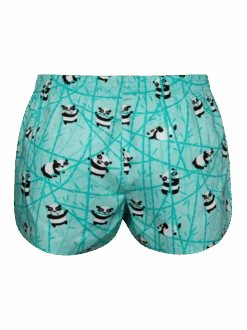 Lustige Damenshorts Panda -Dedoles Panda Back