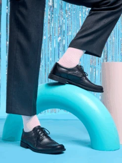 Pastellrosa Jacquard-Socken -Dedoles Pastel Pink 2