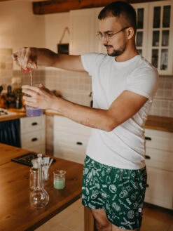Lustige Shorts Für Männer Physik Gegen Chemie -Dedoles Physics vs. Chemistry 1