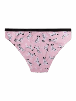 Lustige Damenhöschen Rosa Dalmatiner 10 Lustige Damenhöschen Rosa Dalmatiner -Dedoles Pink Dalmatians Back