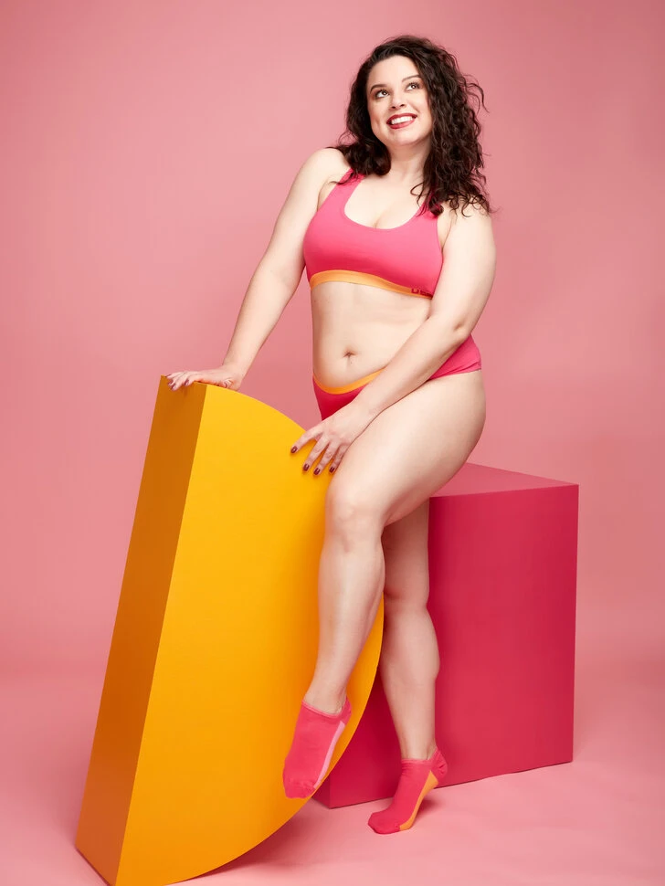 Himbeerrosa Sneakersocken Süßigkeiten 8 Himbeerrosa Sneakersocken Süßigkeiten – Bild 6