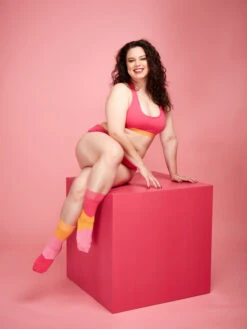 Himbeerrosa Damenbralette -Dedoles Raspberry Pink Women s Bralette 1