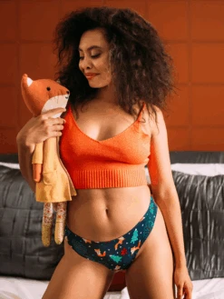 Lustige Brasilianische Damenschlüpfer Rotfuchs 13 Lustige Brasilianische Damenschlüpfer Rotfuchs -Dedoles Red Fox 1