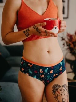 Lustige Hipster-Damenhöschen Rotfuchs -Dedoles Red Fox 4 1