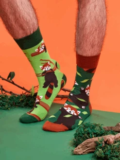 Lustige Socken Roter Panda -Dedoles Red Panda 1
