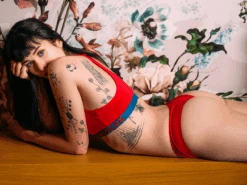 Rote Brasilianische Damenschlüpfer -Dedoles Red 5