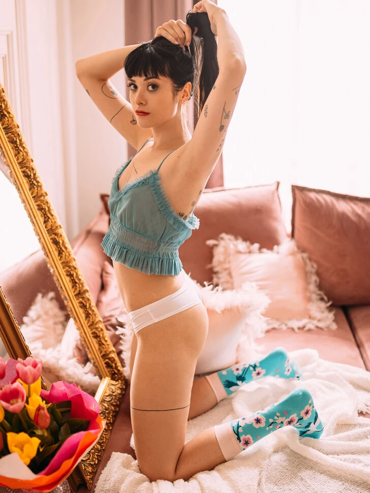 Lustige Socken Sakura Und Reiher 4 Lustige Socken Sakura Und Reiher – Bild 2