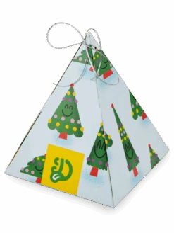 Duftende Pyramiden-Geschenkbox Weihnachtsbaum