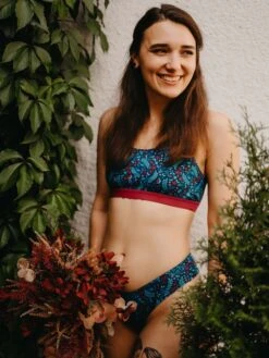 Lustige Brasilianische Damenschlüpfer Geheimer Garten -Dedoles Secret Garden 11