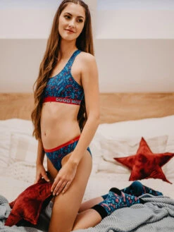 Lustige Damenbralette Geheimer Garten -Dedoles Secret Garden 4