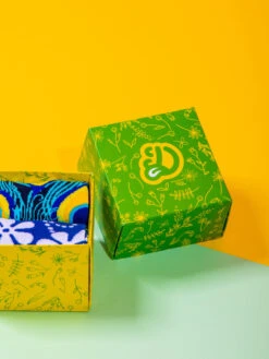 Quadratische Geschenkbox Frühlingsblumen -Dedoles Square Gift Box Spring Flowers 3