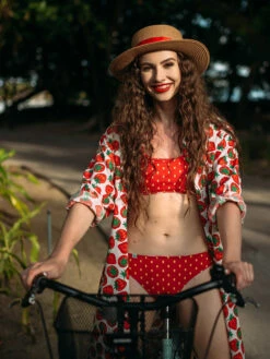 Lustiges Bikinihöschen Erdbeeren -Dedoles Strawberries 12