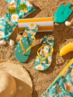 Lustige Flip-Flops Sommer-Gänseblümchen -Dedoles Summer Daisy 2 1